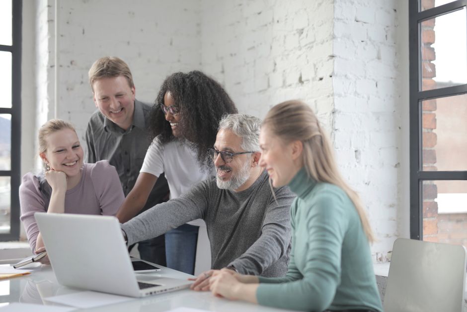 Teammitglied im Bereich Online Marketing